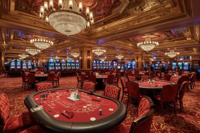 salle de poker Bellagio aux USA
