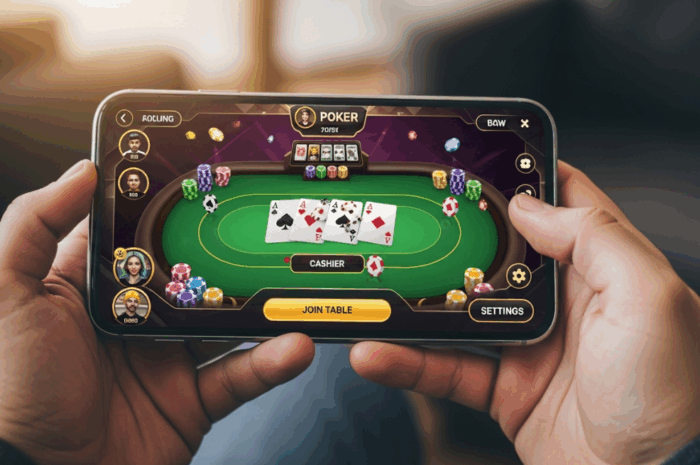 applications de poker en ligne