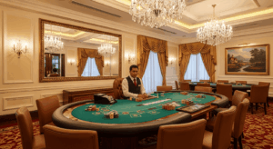 La salle de poker Solaire Resort & Casino à Manille aux Philippines : Plongée dans un univers luxueux