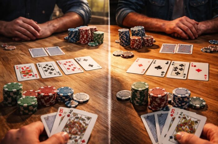 découvrez les principales différences entre le poker omaha high et le texas hold'em, deux variantes populaires du poker, et améliorez votre stratégie de jeu grâce à notre analyse détaillée.