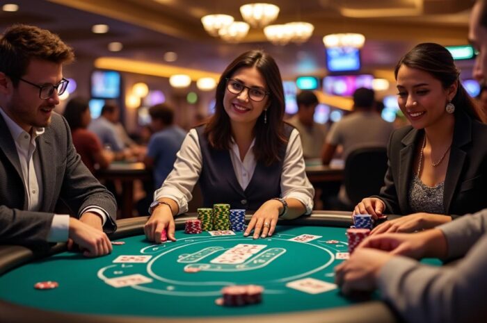 découvrez comment la salle de poker commerce casino à commerce, usa, attire les passionnés grâce à son ambiance unique, ses tournois captivants et ses services de qualité.