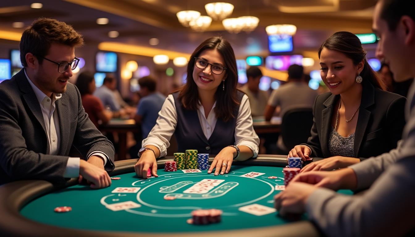 découvrez comment la salle de poker commerce casino à commerce, usa, attire les passionnés grâce à son ambiance unique, ses tournois captivants et ses services de qualité.