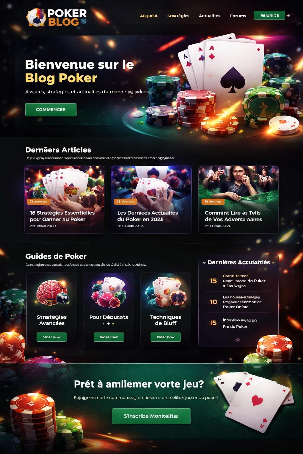 découvrez les erreurs courantes à éviter pour réussir la création de votre blog poker et attirer un maximum de lecteurs passionnés.