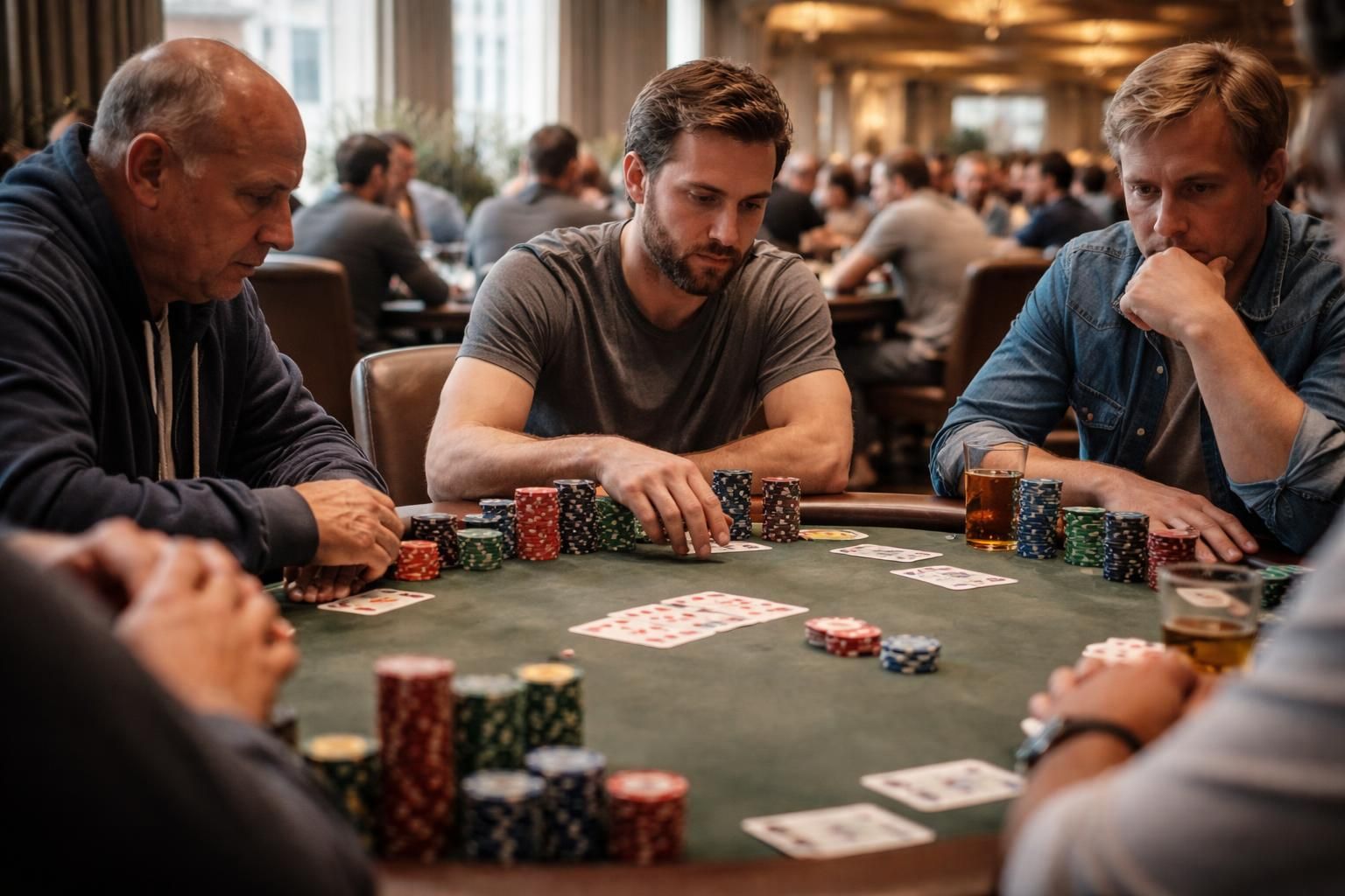 découvrez une journée typique à la salle de poker borgata à atlantic city, usa : ambiance animée, joueurs passionnés et tournois palpitants vous attendent.