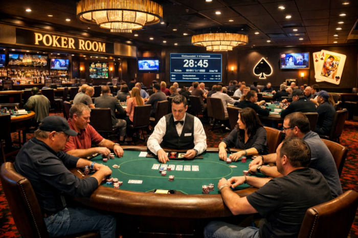 salle de poker IP Casino Resort Spa