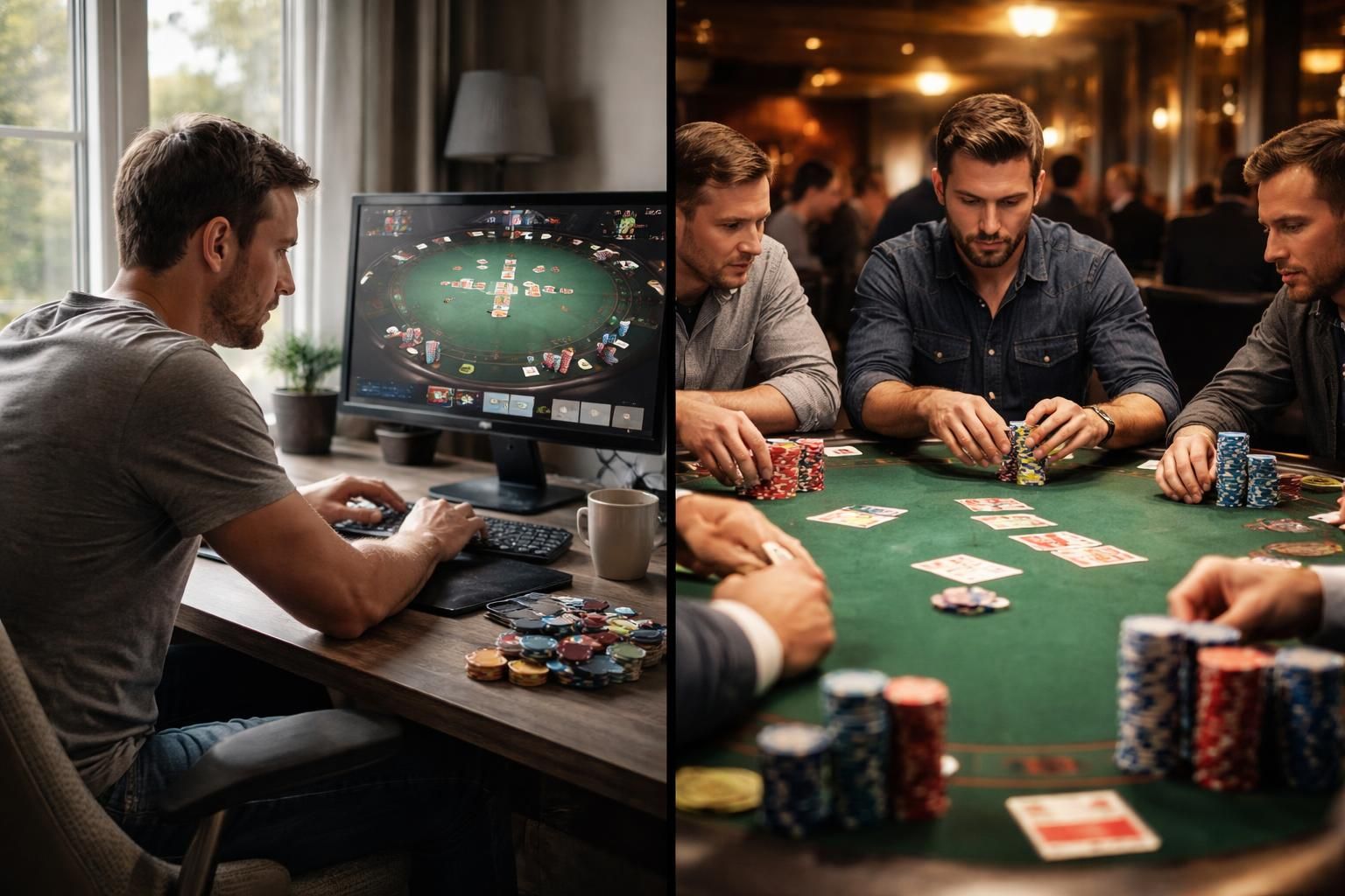 découvrez les principales différences entre le poker en ligne et le poker live en argent réel, et apprenez à optimiser votre expérience de jeu dans les deux environnements.