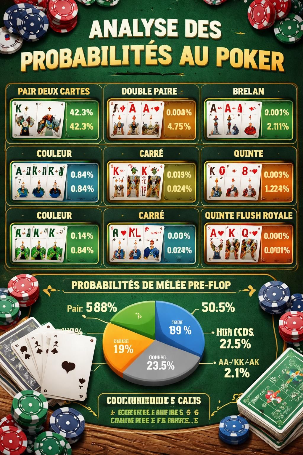 découvrez comment analyser les probabilités au poker pour déterminer quand une paire devient une main gagnante. améliorez votre stratégie et vos chances de victoire grâce à nos conseils experts.