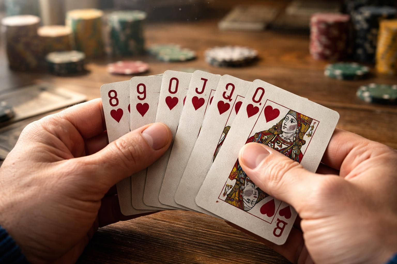 découvrez comment analyser les probabilités de toucher une quinte flush au poker et améliorez votre stratégie de jeu grâce à des calculs précis.