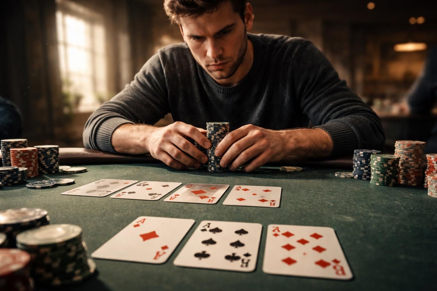 découvrez la valeur stratégique d'une double paire au poker et comment elle influence vos décisions de jeu pour maximiser vos gains.