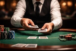 L&rsquo;art de bien distribuer au poker : les gestes techniques du donneur pro