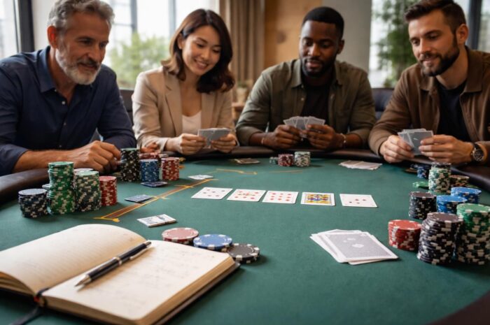 découvrez la traduction claire et simple des principaux termes anglais du poker pour maîtriser facilement le lexique et améliorer votre jeu.